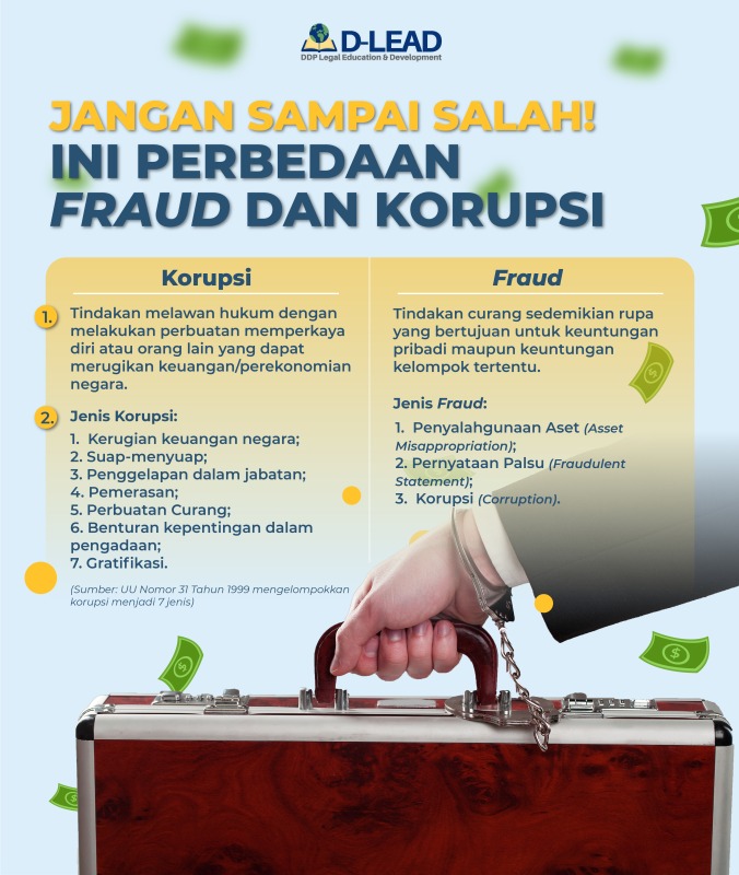 jangan sampai salah! ini perbedaan fraud dan korupsi